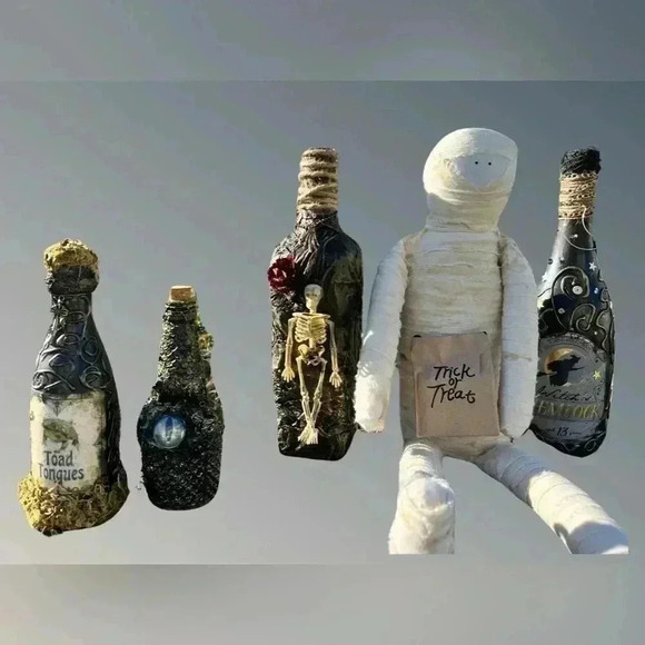 NEW JACK SKELLINGTON - The Nightmare Before Christmas - Halloween Potion ART - Picture 15 of 17